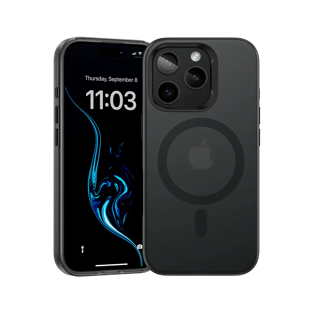 Benks   Lucid   Armor   Series   Matte   Finish   Case   For   iPhone   16   Pro   Max   (black) for iPhone         16         Pro         Max by Covermeup