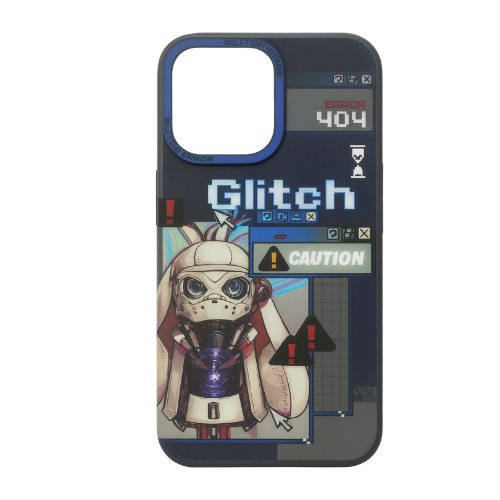 HD Print Phone case for iPhone Glitch error print