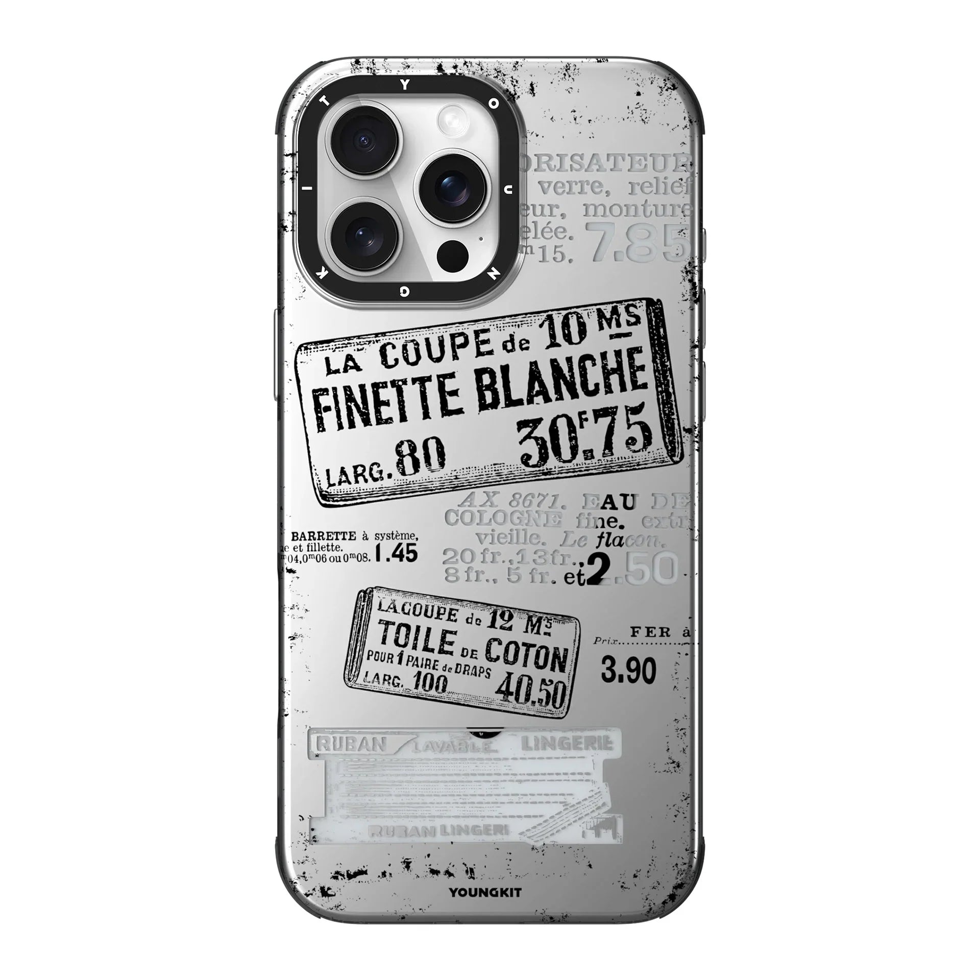 Youngkit   Art   Series   Vintage   Press   Designer   Matte   Finish   Case   For   iPhone   16   Pro   Max for iPhone         16         Pro         Max by Covermeup