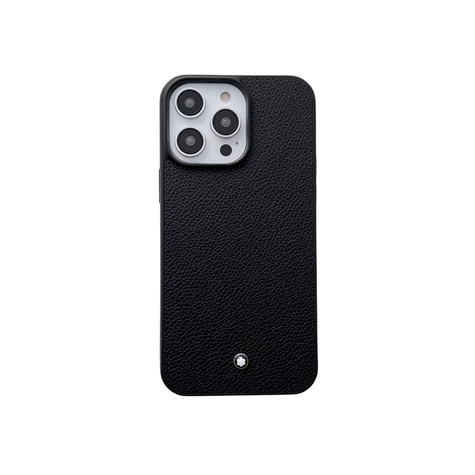 MB Luxury PU Leather Basic Leather  Pattern Case for iPhone 15 Plus