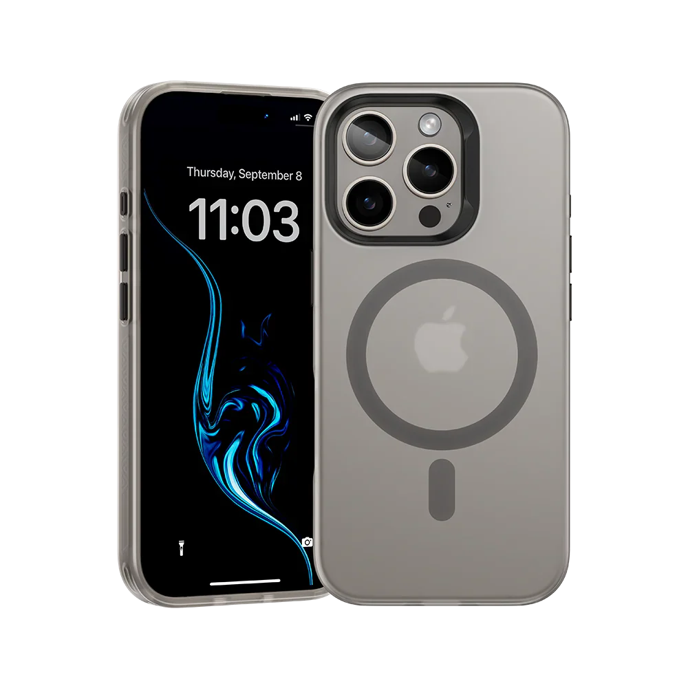 Benks   Lucid   Armor   Series   Matte   Finish   Case   For   iPhone   16   Pro   Max   (natural   Titanium) for iPhone         16         Pro         Max by Covermeup