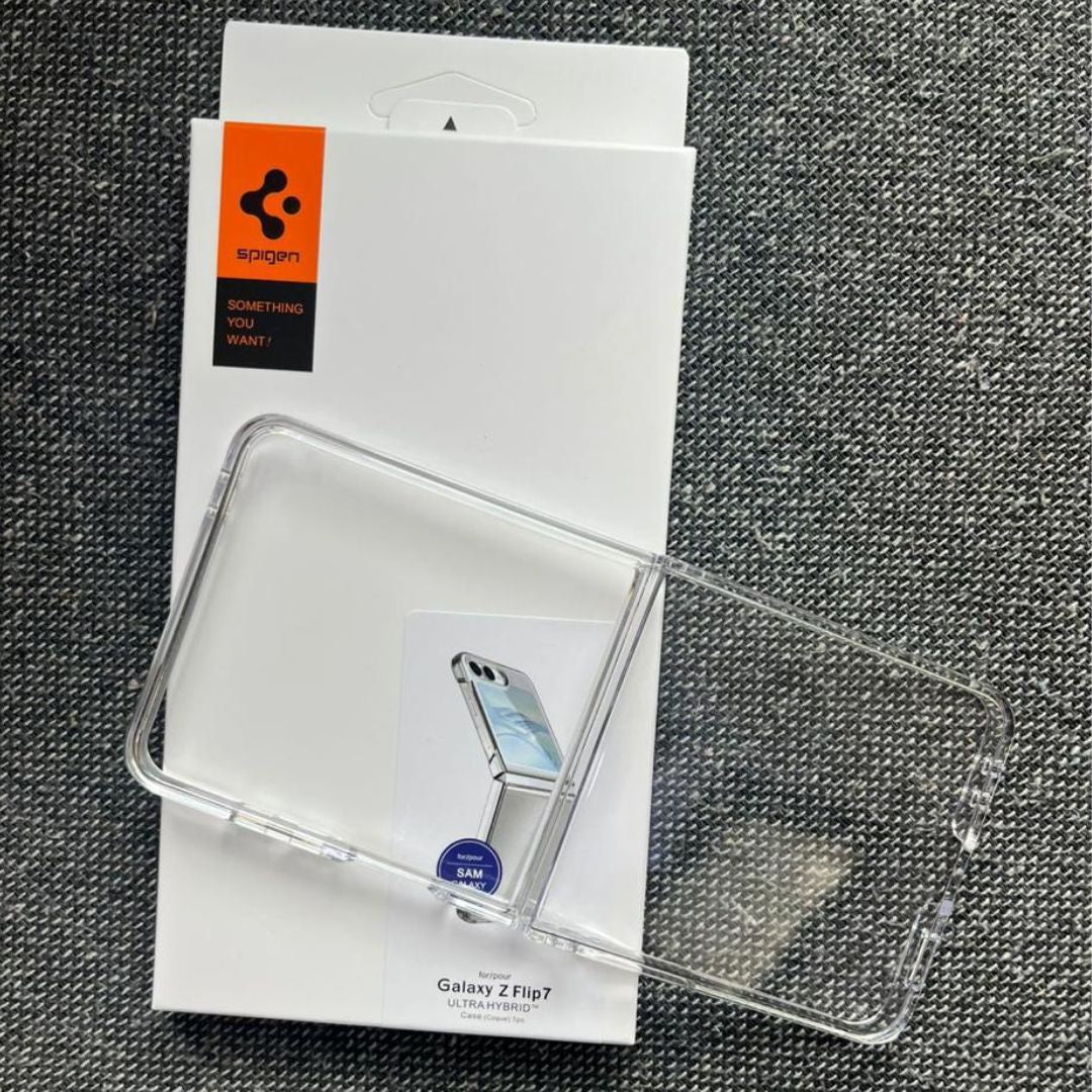 New Ultra Hybrid Crystal Clear Case without hinge for Samsung Galaxy Fold 5 / Fold 6 / Fold 7/ Flip 7