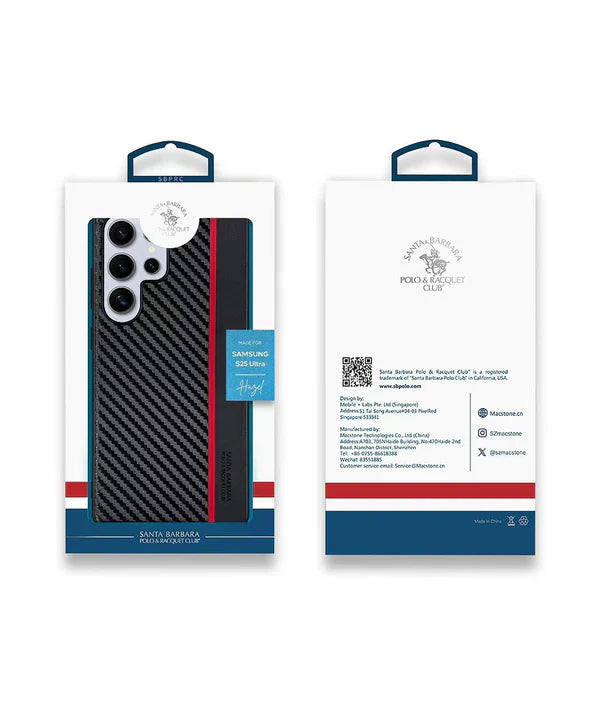Santa Barbara Polo & Racquet Club Leather Hazel Case