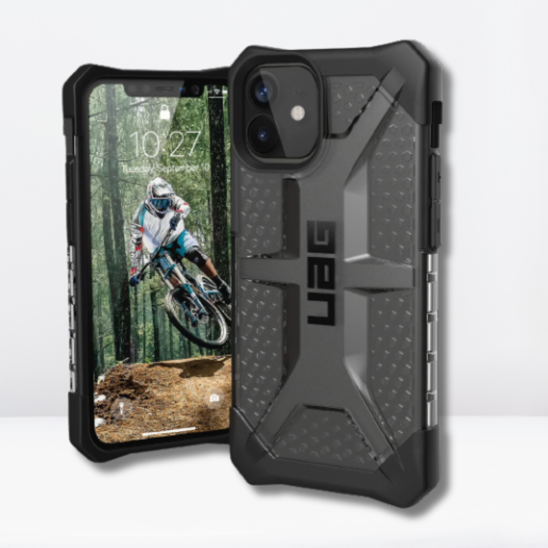 UAG Plasma Series Ice Black Transparent Back Case for iPhone 14 Pro/14 Pro Max