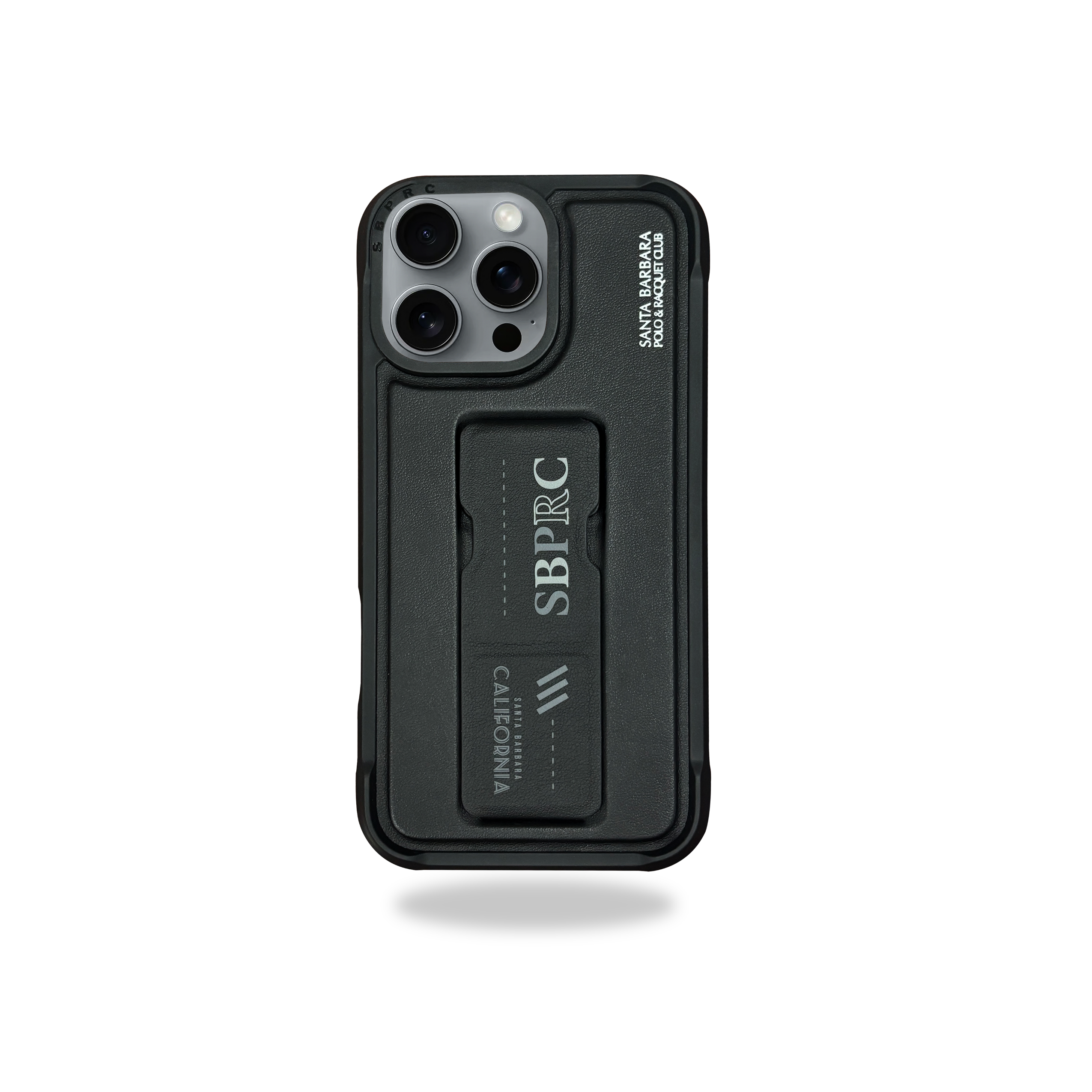 Santa   Barbara   Polo   Raquet   Club   Kirk   Series   For   iPhone   16   Pro   Max   (black) for iPhone         16         Pro         Max by Covermeup