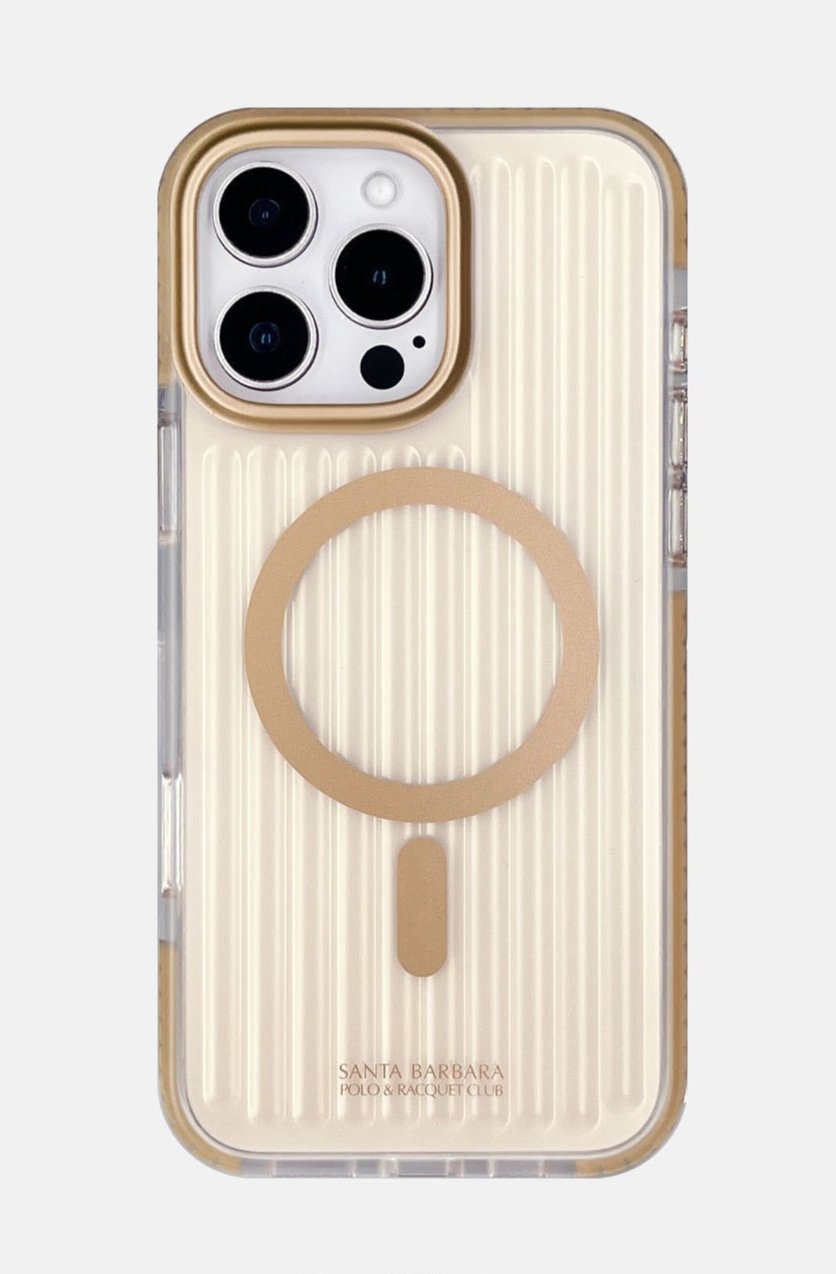 Santa   Barbara   Polo   Jeremy   Series   Transparent   MagSafe   Case   For   iPhone   16   Pro   Max   (desert   Titanium) for iPhone         16         Pro         Max by Covermeup