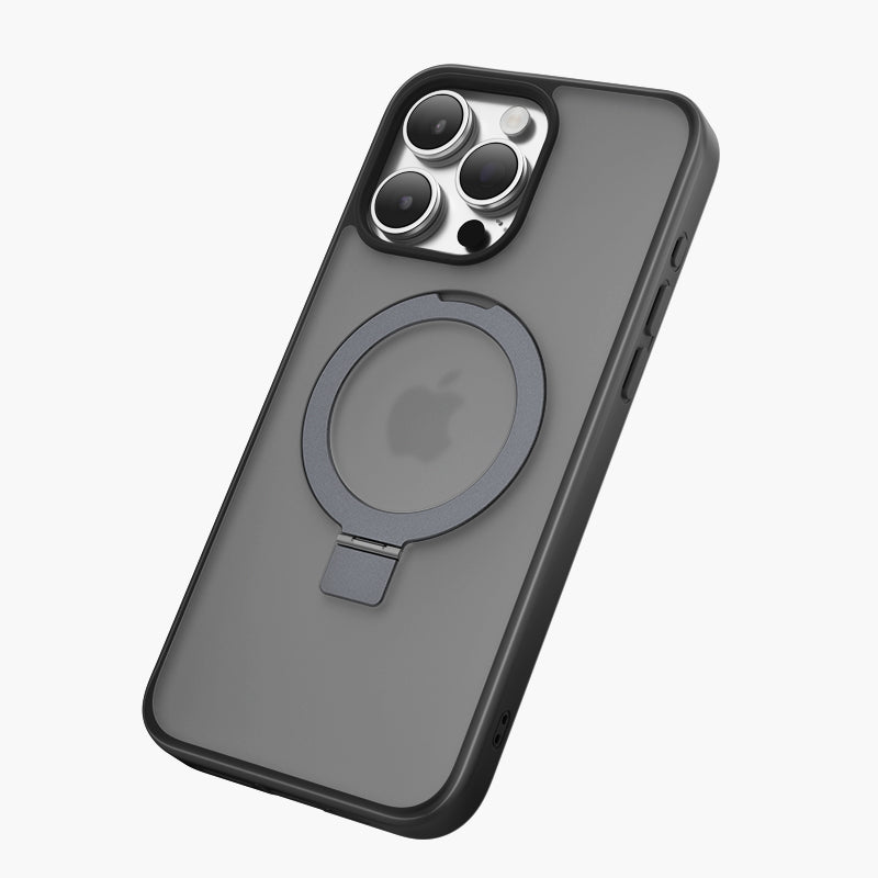 iPhone 15 Pro Max Case – MagSafe Compatible Matte Cover with Kickstand