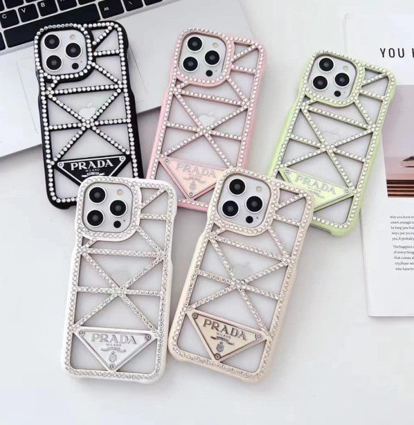 Luxury brand crystal case for iPhone
