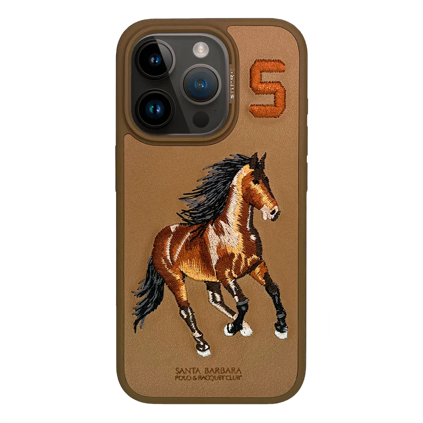 Santa Barbara Genuine Leather Case Boris Series for iPhone 14 Pro Max