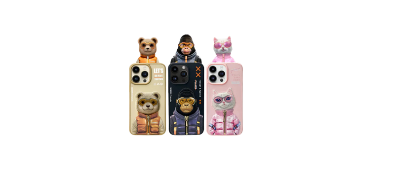 NIMMY Embroidered Leather iPhone Case
