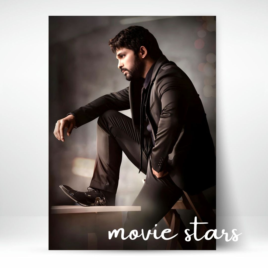 Movie Stars Metal Posters