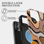 The Caramel Pulse | #1101 Mobile Case by CoverMeUp - Style 12