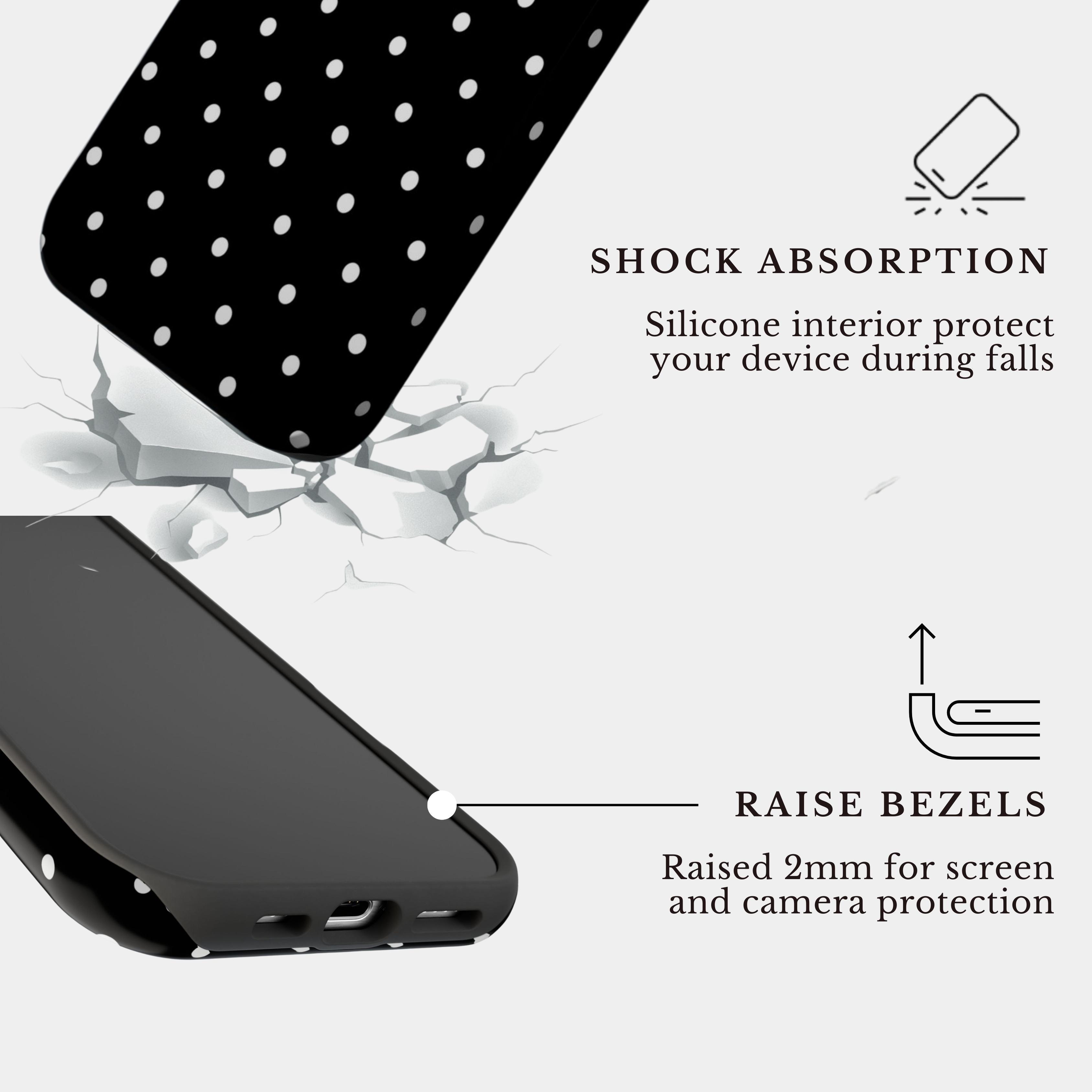 The Midnight Dot | #1178 Mobile Case by CoverMeUp - Style 8