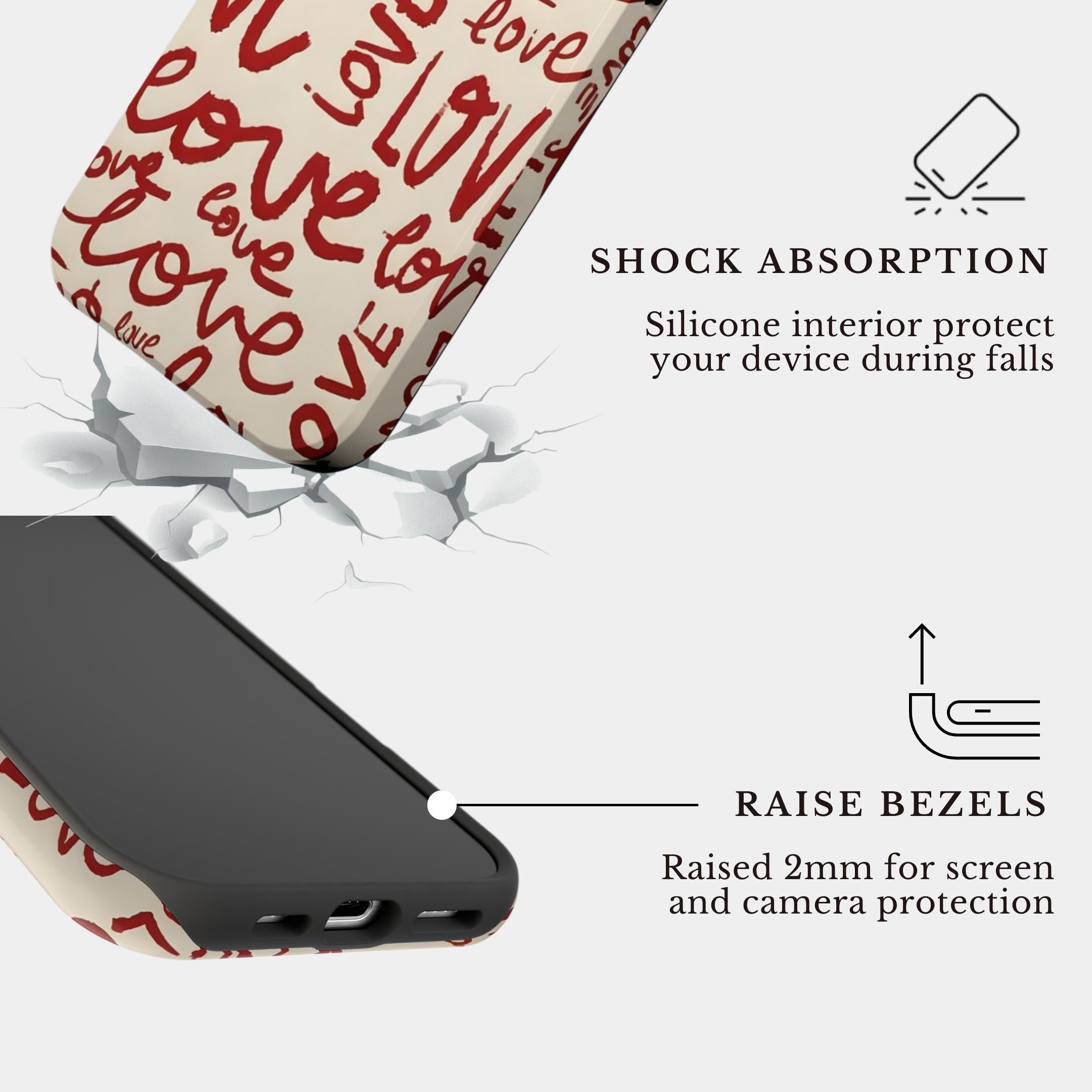 The Crimson Script | #1161 Mobile Case by CoverMeUp - Style 5