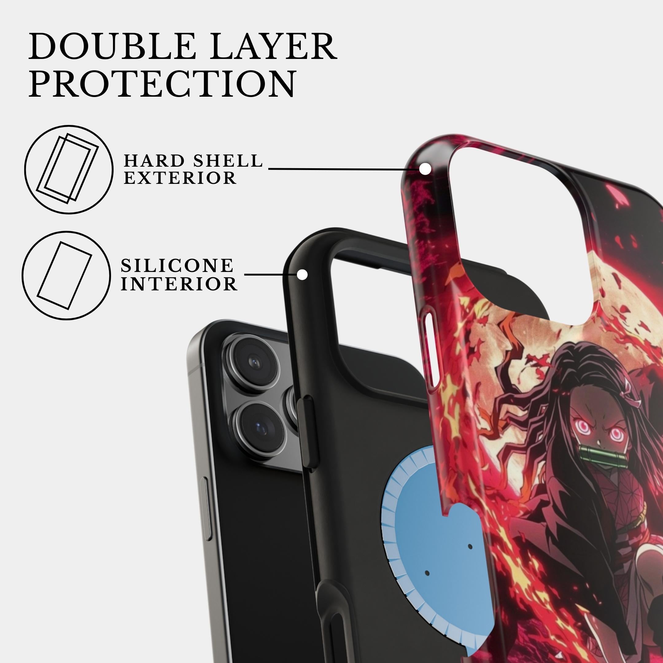 The Nezuko Blaze | #1036 Mobile Case by CoverMeUp - Style 13
