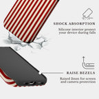 The Candy Stripes | #1152 Mobile Case by CoverMeUp - Style 5