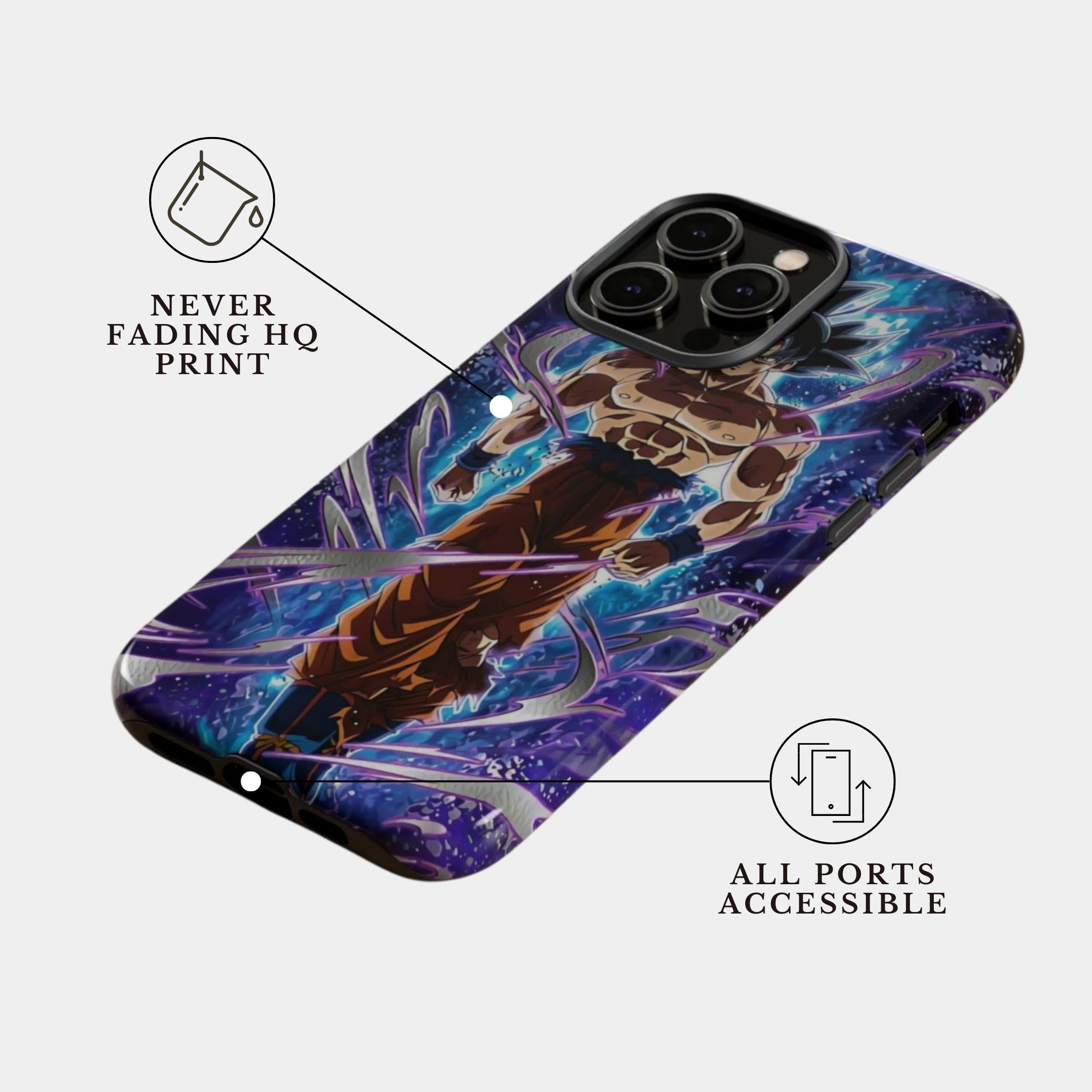 The Goku Ultranite | #1084 Mobile Case by CoverMeUp - Style 3