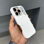 AULUMU VEGAN LEATHER CASE - WHITE ( No. 2640 ) Mobile Case by CoverMeUp - Style 2