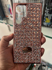 Glittery Crystal Cases for Samsung Galaxy S22 Ultra