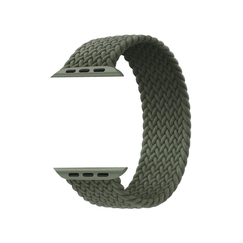 Woven Nylon Braided Solo Loop for Apple Watch Mobile Case by CoverMeUp - Style 16