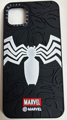 Superhero Embossed Silicone Hard Case for iPhone