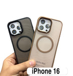 Protective Apple iPhone Back Cover - ROUND MAGSAFE CASE FOR IPHONE - Style 4