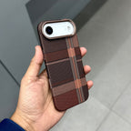Luxo Brown Check 3.0 Case ( No. 1544 ) Mobile Case by CoverMeUp - Style 2