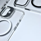 Protective Apple iPhone Back Cover - MetalArc Clear MagSafe iPhone Case - Style 5