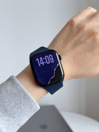 New Style Silicon Watch Band 38/40/41/42 mm (Navy Blue)