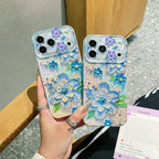 Floral Camera Lens Protector Case for iPhone Series