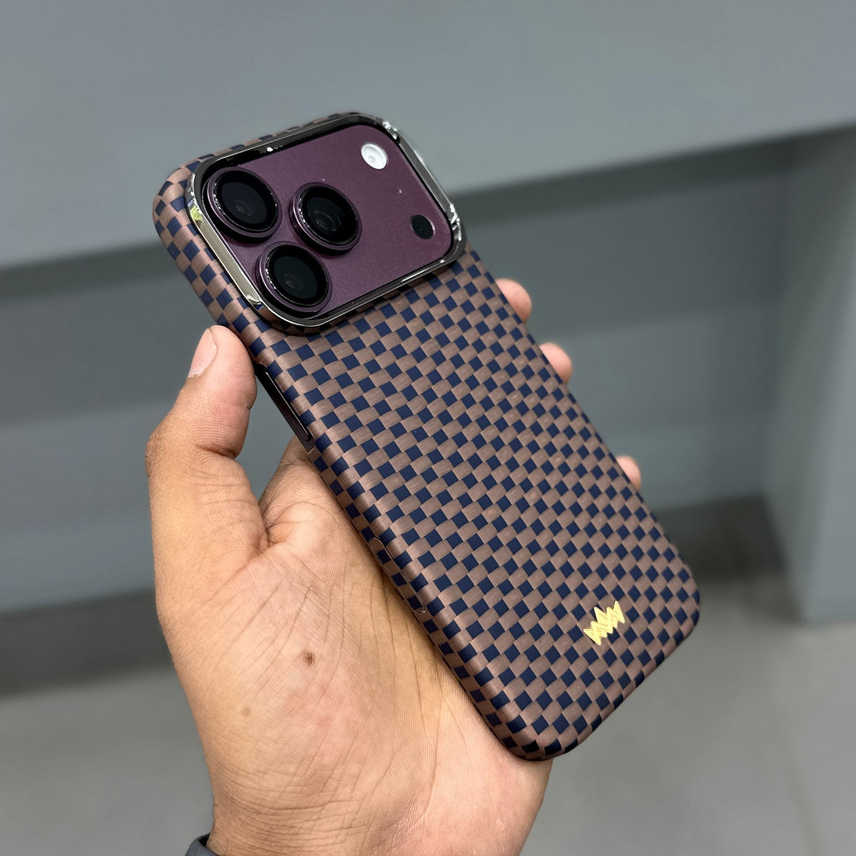 JIN JIANG REAL CARBON CASE - BROWN ( No. 3868 )