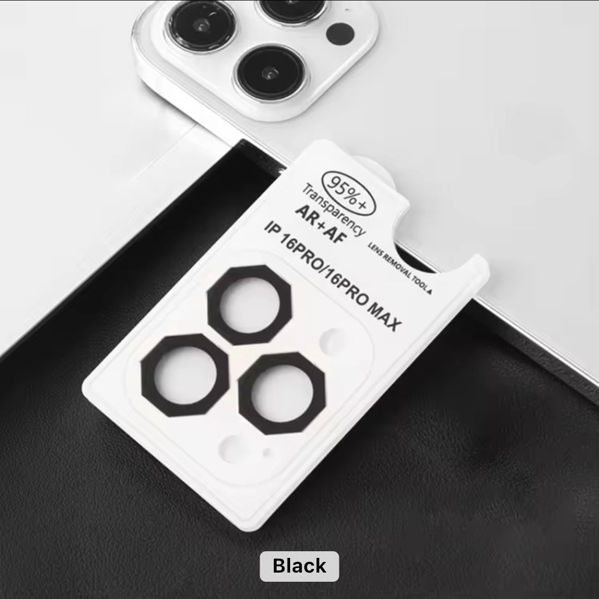 Octagonal Camera Rings for iPhone