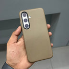 X LEVEL VEGAN CASE SAMSUNG - BROWN 2.0 ( No. 3141) Mobile Case by CoverMeUp
