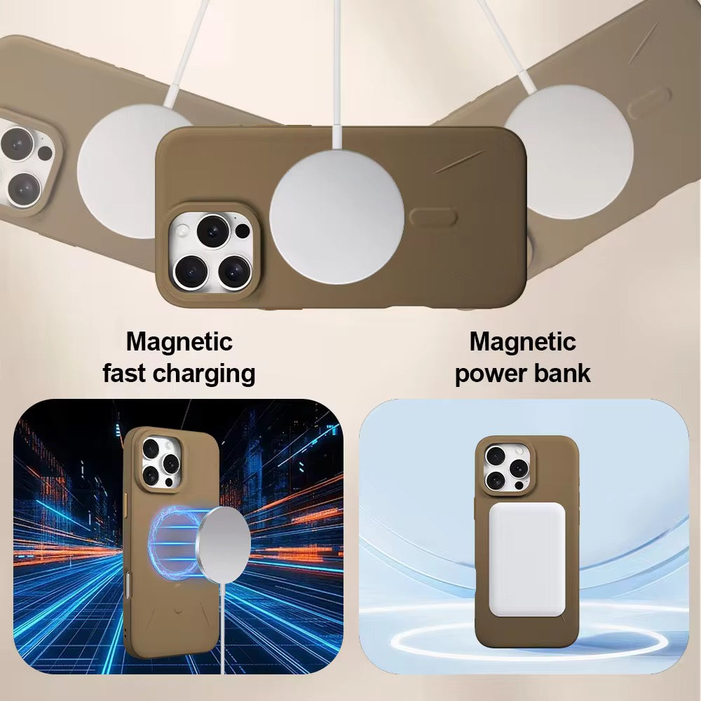 Protective Apple iPhone Back Cover - MagSafe Hard Case for iPhone - Style 2