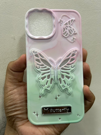 Cute Butterfly with Wings Case for Iphone