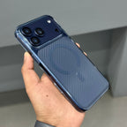 CMAQ CARBON BLOW CASE - BLUE ( No. 3076 ) Mobile Case by CoverMeUp - Style 2