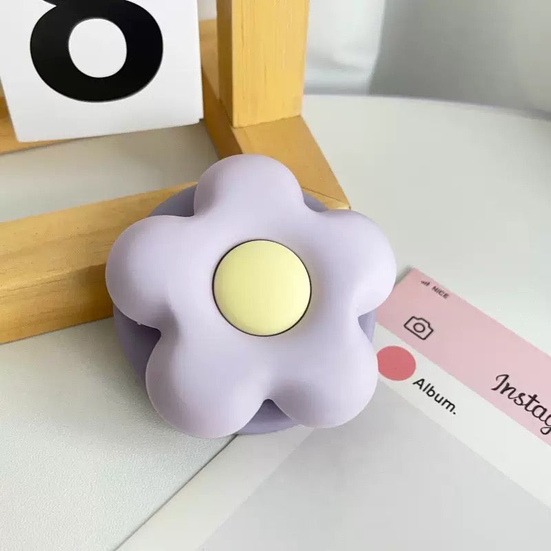 Floral Design MagSafe Pop Socket (L.Purple)