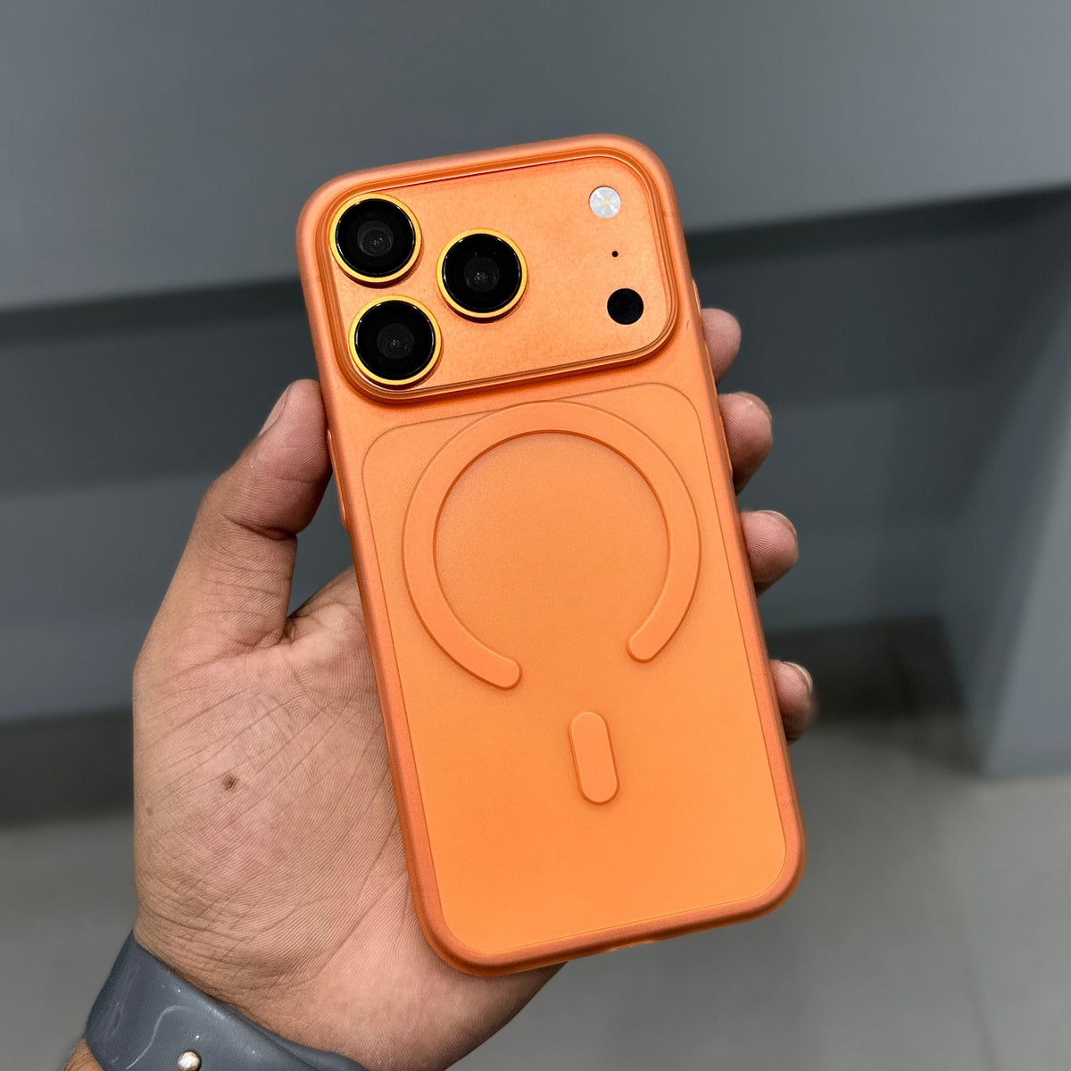 CMAQ AIR SKIN MAGSAFE CASE - ORANGE ( No. 3972 )
