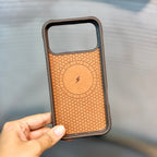 Protective Apple iPhone Back Cover - BronzeFiber MagSafe iPhone 16 Series Case - Style 6