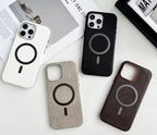 Protective Apple iPhone Back Cover - Serpente Leather MagSafe iPhone Case