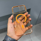 CMAQ ULTRA CLEAR CAPTURE CASE-ORANGE ( No. 3074 )