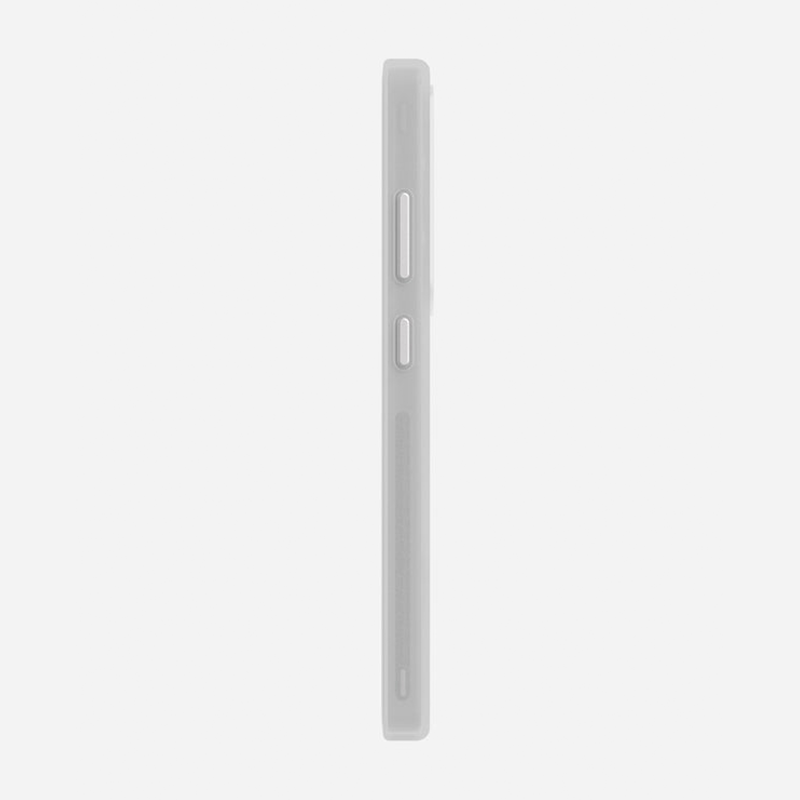 Aulumu S25 Frosted Case for Samsung Galaxy S25 Ultra | Subtle Glow-in-the -Dark | Translucent Gray & White | Magnetic