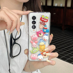 Cute Toy Story Hard Case for Samsung Galaxy Z Flip & Fold Series