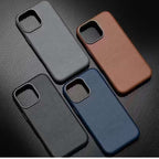 Protective Apple iPhone Back Cover - JMGOKIT VEGAN PU LEATHER CASE FOR IPHONE - Style 2