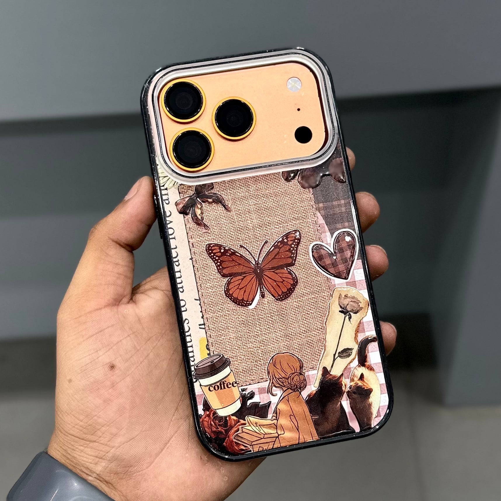 DYNAMYK 3D PRINT CASE - BROWN ( No. 3723 )