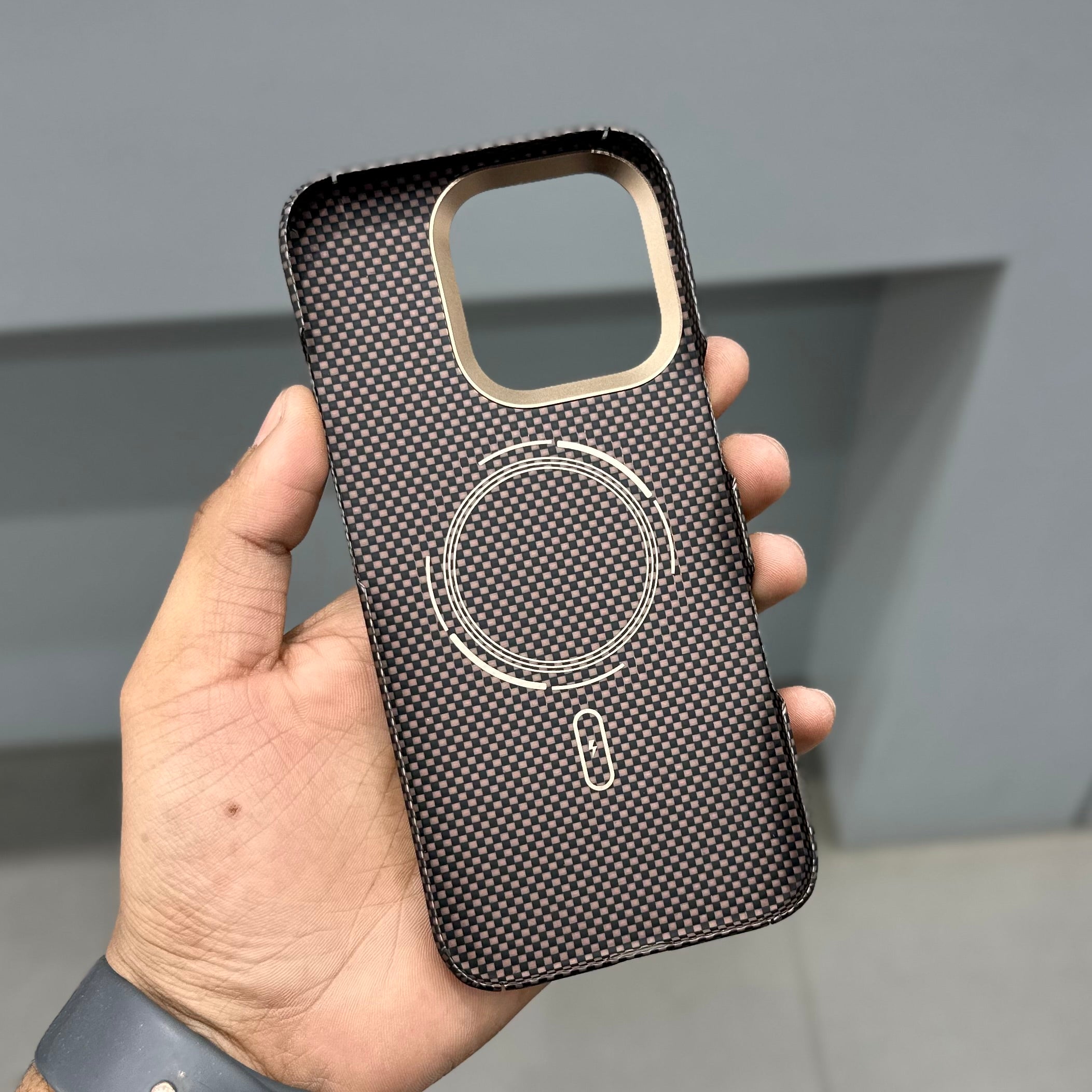BLUEO ARMID FIBER CASE - BROWN ( No. 3068 ) Mobile Case by CoverMeUp - Style 3