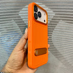 StripeVault Stand iPhone 17 Series Case