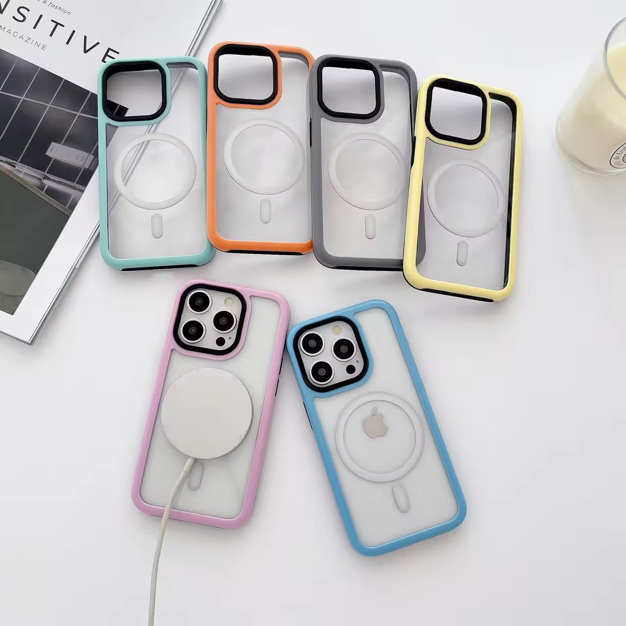 Protective Apple iPhone Back Cover - ClearForge MagSafe iPhone Case