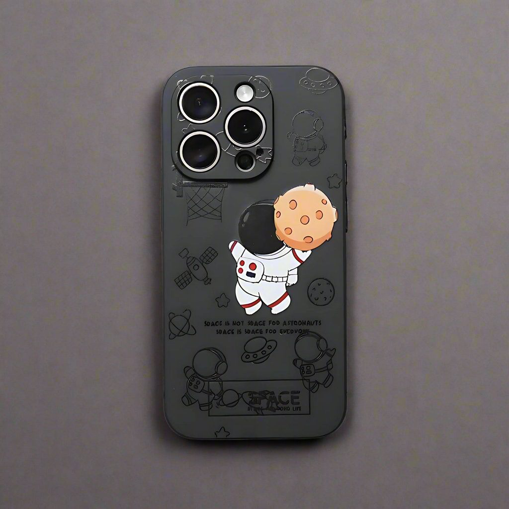 Space X : Astro Black Mobile Case by CoverMeUp - Style 2