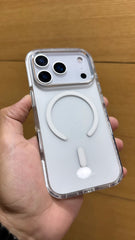 Premium Quality Tough Armour Drop Protection Transparent Case for iPhone 17 Pro Max (WHITE)